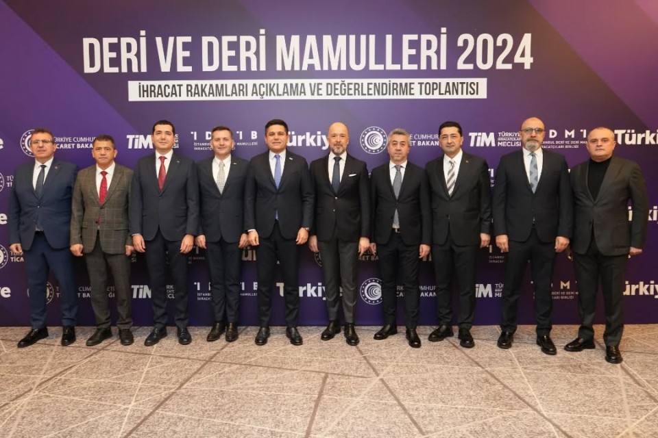 DERİ VE DERİ MAMULLERİ 2024 İHRACAT RAKAMLARI AÇIKLAMA VE DEĞERLENDİRME TOPLANTISI